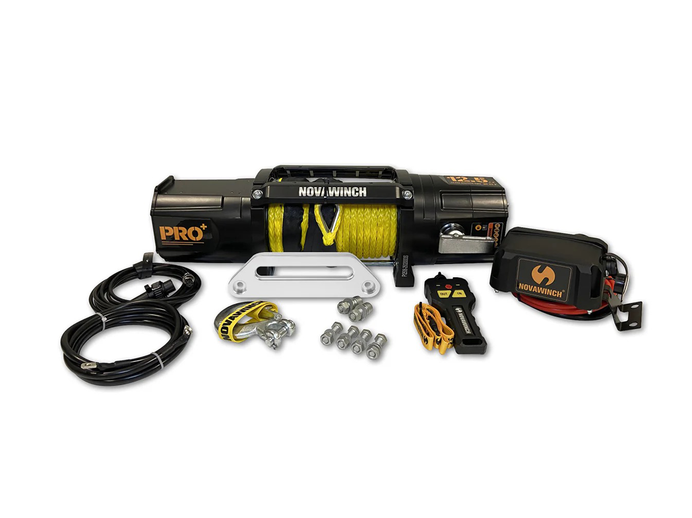 Novawinch PRO+ Series 12,500lb 12V Electric Winch
