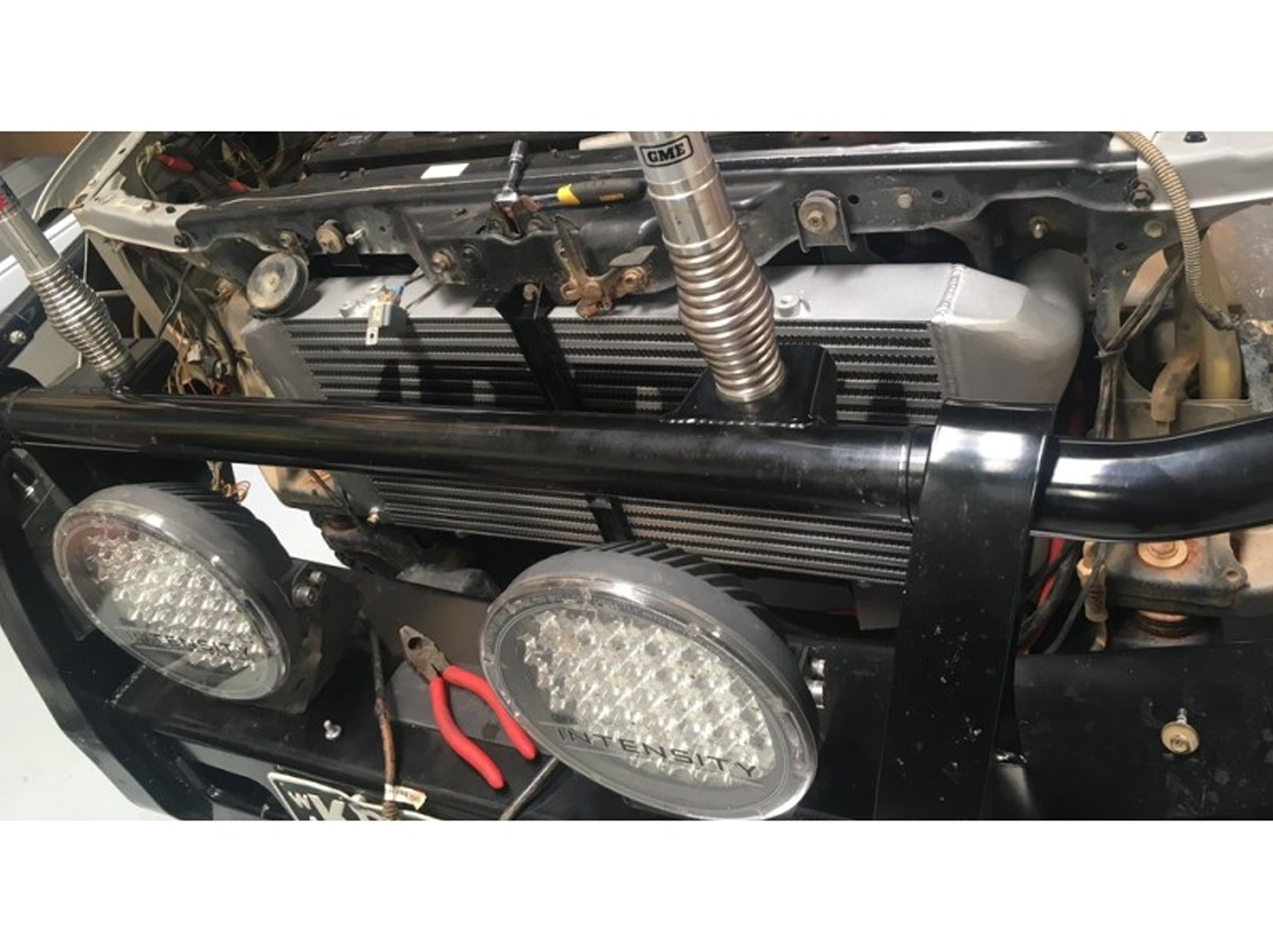 Second image of PDI Front Mount Intercooler Kit - Toyota LandCruiser 100 Series (1HD-FTE)