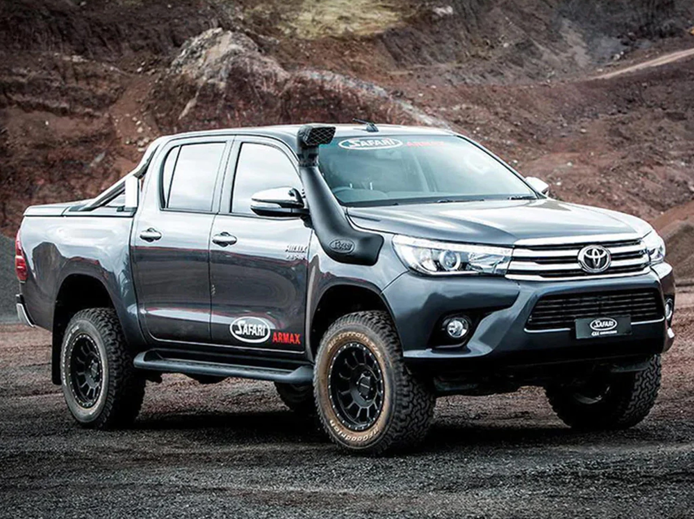 Safari Armax Snorkel - Toyota Hilux N80 (Wide Body) 2015-Onwards