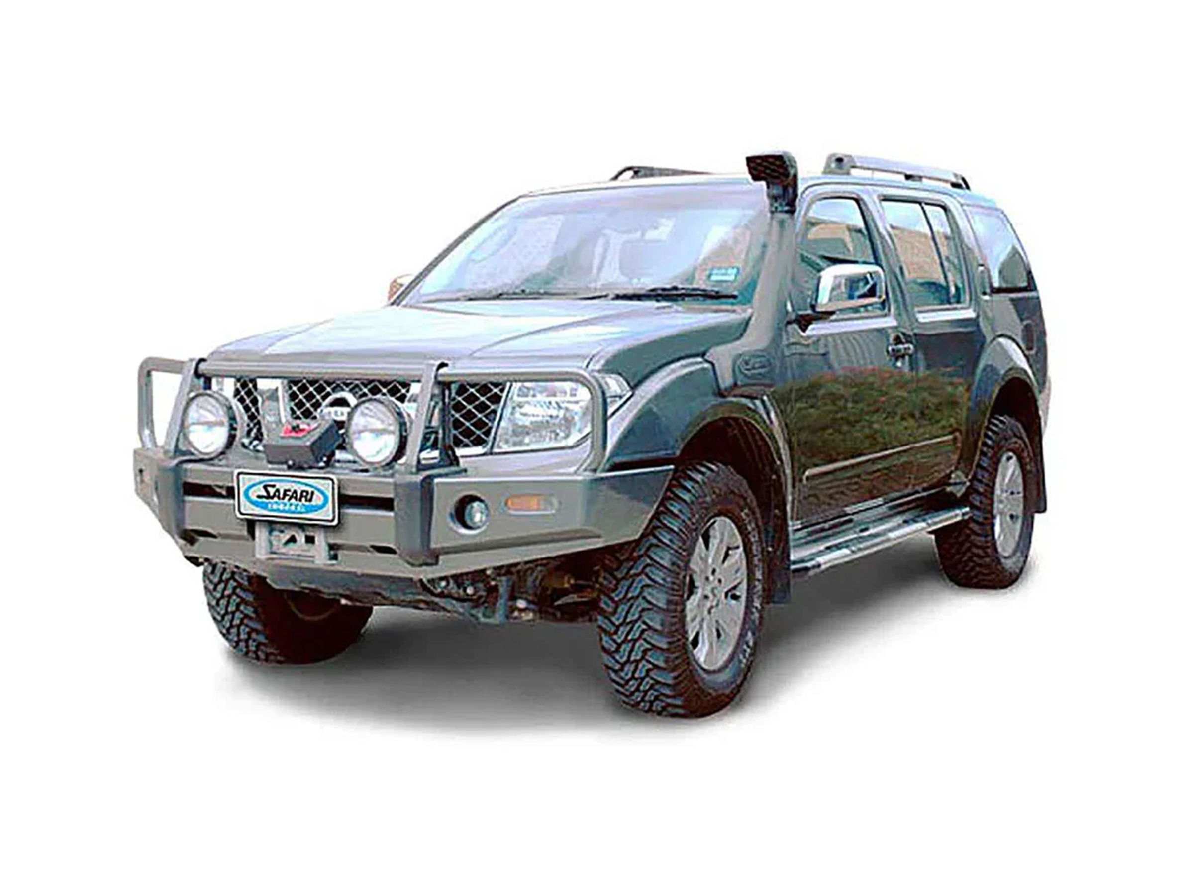 Safari V-Spec Snorkel - Nissan Navara D40 (Spain - YD25) 2010-2014