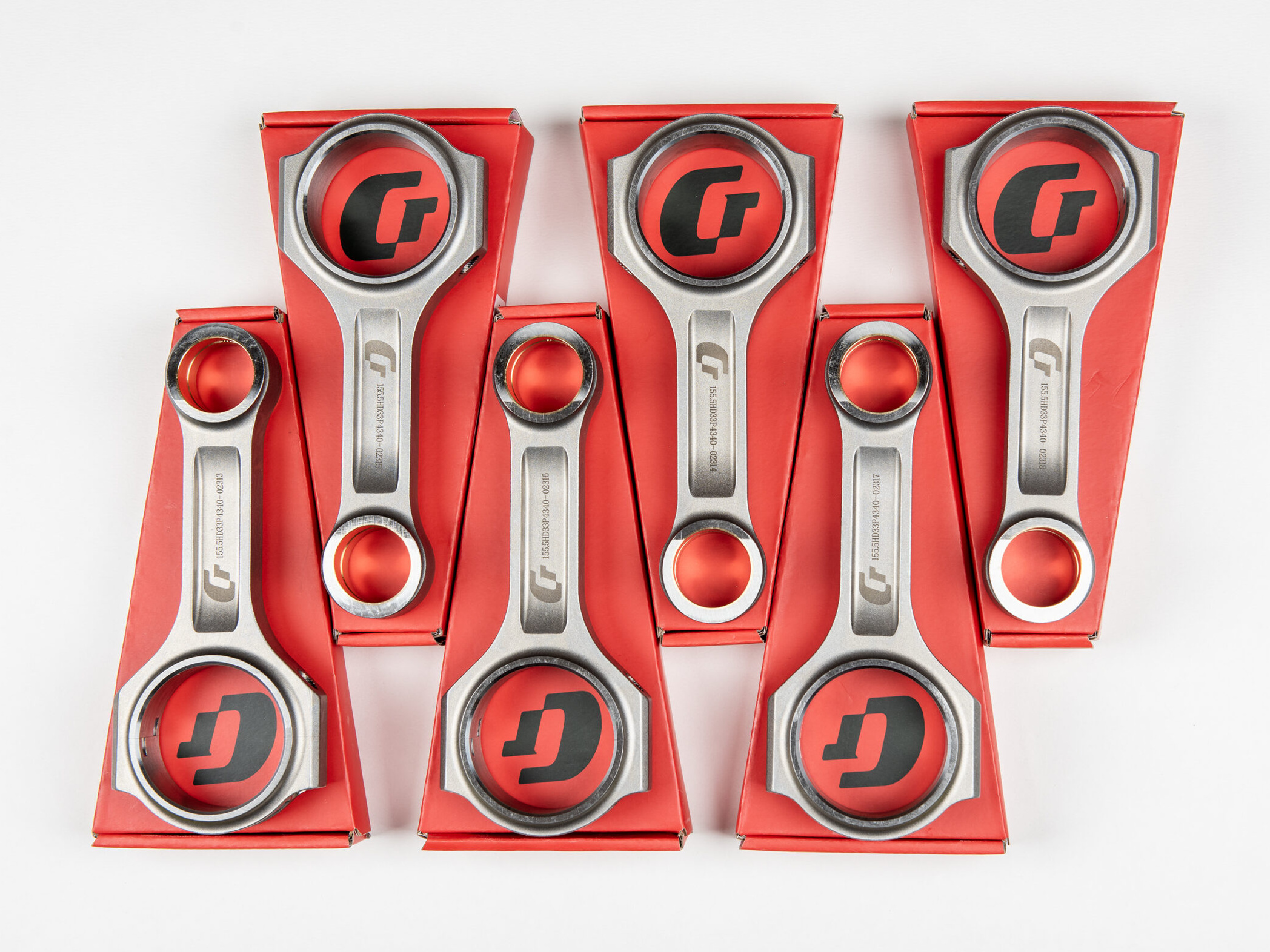 Billet Conrods suitable for Toyota landcruiser 70/80/100 series 1HD/1HZ